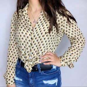 Vintage I•N•C Button Up